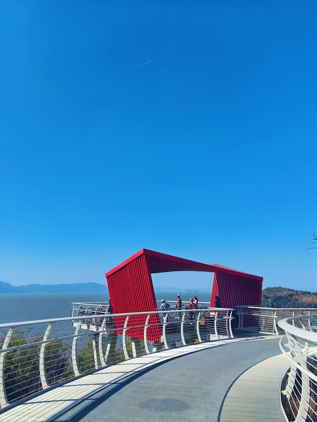 山之桥 框式观景台近景